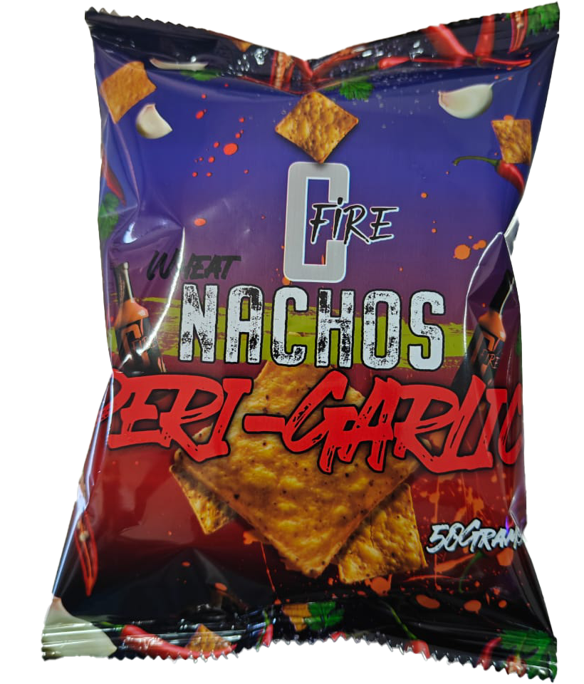 C-Fire Peri-Garlic Nachos 50g